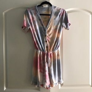 Tie dye romper